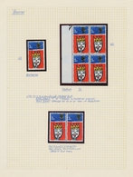 Großbritannien: 1960/1970, Collection Of More Then 40 Specialities Of Printing/varieties Etc., Arran - Other & Unclassified