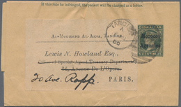 Britische Post In Marokko: 1898/1901 12 Unused And Used Postal Stationery, Incl. Postal Stationery P - Altri & Non Classificati