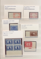 Island: 1930, Allthing, Specialised Collection Of Apprx. 100 Stamps, Comprising The Normal Set, Proo - Andere & Zonder Classificatie