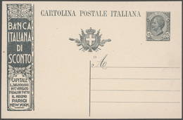 Italien: 1873/1997 Accumulation Of Ca. 430 Unused/CTO-used And Used Postal Stationeries (picture Pos - Colecciones