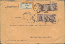 Italien: 1875-1950 (ca). About 150 - 200 Cover And Stationery With Many Better Items Like Garibaldi - Colecciones