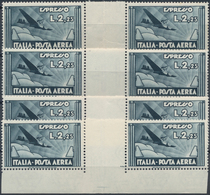 Italien: 1934, "THE MINT ITALY INVESTMENT STOCK" Including Fiume Decennial Issue Five Values 25 C. G - Collections