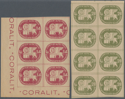 Italien - Dienstmarken: 1945, PRIVATE Official Stamp Issue (Corrieri Alta Italia / S.P.Autorizzato D - Dienstmarken