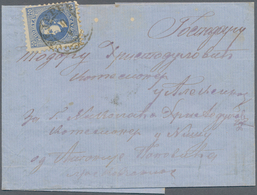 Jugoslawien: 1830/1955 (ca.), Yugoslavian Area, Lot Of Apprx. 80 Entires Incl. Serbia, Montenegro An - Briefe U. Dokumente