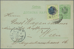 Jugoslawien: 1890/1943 (ca.), Yugoslavian Area/Albania, Lot Of Apprx. 94 Covers/cards/stationeries, - Covers & Documents