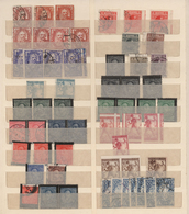 Jugoslawien: 1918/1940, Mint And Used Accumulation Of Several Hundred Stamps In A Stockbook, Compris - Lettres & Documents