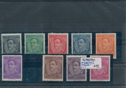 Jugoslawien: 1921/1938, Mint And Used Holding On Stockcards In A Small Binder With Many Interesting - Storia Postale