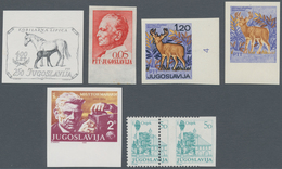 Jugoslawien: 1961/1989, Comprehensive Assortment On Apprx. 145 Retail Cards, Comprising Only Special - Cartas & Documentos