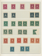 Kroatien: 1941/1945, Extensively Specialised Collection In Four Lindner Binders On Apprx. 175 Album - Croatia