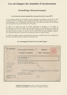 Luxemburg - Ganzsachen: 1877/1901 Exhibition Collection Of Postal Stationery Of The Postal Order Env - Stamped Stationery