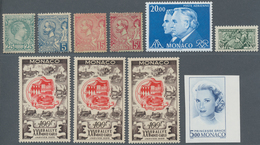 Monaco: 1885/1990 (ca.), Duplicates On Stockcards With Many Valuable Stamps From Earlies On, Several - Gebruikt