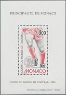 Monaco: 1938/1994, Accumulation With 360 MINIATURE SHEETS Incl. A Nice Part IMPERFORATE And SPECIAL - Gebraucht