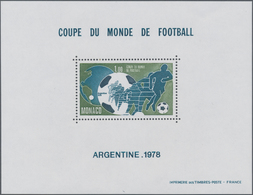 Monaco: 1949/1978, Lot Of Specialities: 1949 UPU Four Epreuve Collective (partly Some Slight Toning) - Gebraucht