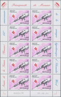 Monaco: 2004, 1.60 € Red Cross, 770 Complete Sheets With 7.700 Stamps Mint Never Hinged. Michel No. - Gebraucht