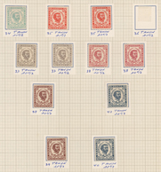 Montenegro: 1874/1913, Comprehensive Mint And Used Balance On Album Pages/in Stockbooks, Well Sorted - Montenegro