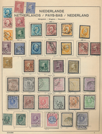 Niederlande: 1852/1980 (ca): Ab Nr 1 Meist Gestempelt Und Gut Besetzt, Ab 1936 Wenige Postfrisch Und - Andere & Zonder Classificatie