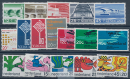 Niederlande: 1968, Sets Without The Souvenir Sheets Per 250 MNH. Every Year Set Is Separately Sorted - Autres & Non Classés