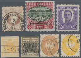 Österreich: 1850/1935, Österreich/Lomb.-Venetien U.Gebiete, Konvolut Mit Vielen Besseren Ausgaben Au - Collections