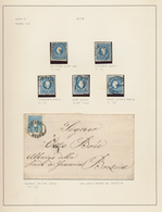 Österreich: 1850/1950, Reichhaltiger Bestand In Elf Alben Mit Schwerpunkt Auf Den Ausgaben Des Kaise - Colecciones