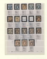 Österreich: 1867, Gestempelte Spezialpartie Von 45 Marken Der "Franz Joseph"-Ausgaben Und Allen Wert - Collections