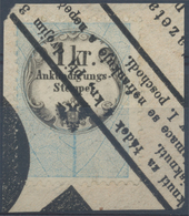 Österreich: 1897/1900, Lot Von Drei Belegen, Dabei Halbierte 1 Kr.-Marke Als Zusatz Auf Ganzsachenka - Colecciones