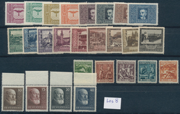 Österreich: 1922/1926, Postfrische Partie Auf Steckkarten (siehe Www). Mi. Ca. 370,- €. - Sammlungen