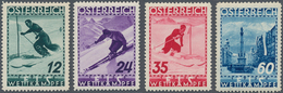 Österreich: 1936, FIS II (Innsbruck) Bestand Von 18 Kompletten Sätzen, Postfrisch Und Selten! Mi. 62 - Sammlungen