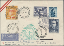 Österreich: 1945/1971, Partie Von 55 Meist Besseren Briefen, Karten Und Ganzsachen, Dabei Insbesonde - Sammlungen