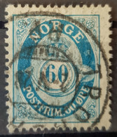 NORWAY 1877/78 - Canceled - Sc# 31 - 60o - Oblitérés