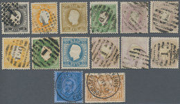 Portugal: 1853/1898 (ca.), Accumulation Of The Classic Issues With Many Imperforates Incl. Several V - Sonstige & Ohne Zuordnung