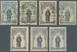 Portugal: 1895, 700th Ann. St.Anthony, Lot With 43 Mint/used Stamps, Comprising One Complete Used Se - Autres & Non Classés