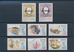 Portugal - Madeira: 1980, Sets MNH Without The Souvenir Sheet Per 625. Every Year Set Is Separately - Madère