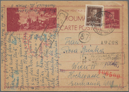 Rumänien: 1890/2003 Holding Of About 620 Unused/CTO-used And Used Postal Stationeries, Incl. Wrapper - 1858-1880 Moldavië & Prinsdom