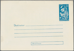 Rumänien - Ganzsachen: 1941/65 Holding Of About 700 Almost Exclusively Unused Picture Postal Station - Postal Stationery