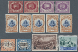 San Marino: 1877/1990 (ca.), Duplicates On Stockcards With Many Complete Sets Incl. Better Issues So - Oblitérés