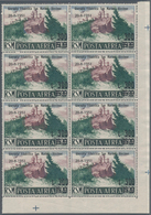 San Marino: 1951, Stamp Exhibition San Marino/Riccione 500l. Dark Green/lilac-red With Opt. ‚Giornat - Gebraucht