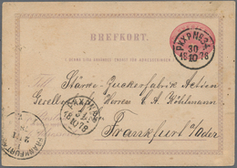 Schweden: 1878/2000 Holding Of Ca. 225 Unused/CTO-used And Used Postal Stationeries Incl. Postal Sta - Storia Postale