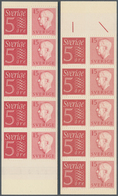 Schweden - Markenheftchen: 1918/1970, Duplicated Accumulation With 618 Stamp Booklets In About 20 Di - 1951-80