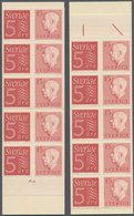 Schweden - Markenheftchen: 1947/1963, Duplicated Accumulation With 816 Stamp Booklets In About 17 Di - 1951-80