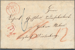 Schweiz: 1840er-1940er: Rund 230 Briefe, Postkarten, Ganzsachen Und Ansichtskarten Der Schweiz, Dabe - Verzamelingen