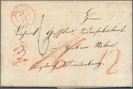 Schweiz: 1840er-1940er: Rund 230 Briefe, Postkarten, Ganzsachen Und Ansichtskarten Der Schweiz, Dabe - Lotes/Colecciones