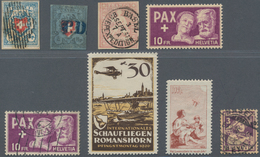 Schweiz: 1850/2005, Umfangreiche Sammlung Ab Rayon Und Strubel, Pax Postfrisch Und Gestempelt Pro Ju - Verzamelingen