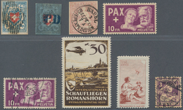 Schweiz: 1850/2005, Umfangreiche Sammlung Ab Rayon Und Strubel, Pax Postfrisch Und Gestempelt Pro Ju - Lotes/Colecciones