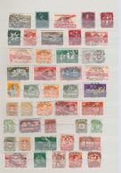 Schweiz: 1886/1974, SCHÖNSTEMPEL, Außergewöhnliche Partie Von Ca. 485 Marken Mit Klaren, Idealen Und - Verzamelingen