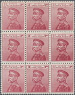 Serbien: 1911, Definitive Issue ‚King Peter I.‘ 3din. Lilac-red With Some Shades In A Lot With About - Servië