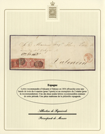 Spanien: 1850-1865 "JEWELS OF CLASSIC SPAIN": Specialized Collection Of Top Items Of The Imperforate - Gebruikt