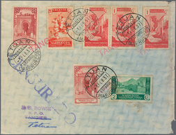 Spanien: 1860/1960 (ca.), Spain/colonies, Holding Of Some Hundred Covers/cards, Incl. Registered, Ce - Usados