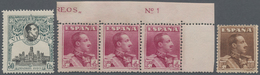 Spanien: 1910/1940 (ca.), Duplicates On Stockcards In Large Box With Many Valuable Stamps With Some - Gebruikt