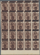 Spanien: 1930/1945 (ca.), Unusual Large Accumulation BACK OF THE BOOK ISSUES Mostly On Stockcards In - Usati