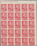 Spanien: 1937, 300th Anniversary Of Death Of Gregorio Fernandez (sculptor) 30c. Carmine In An INVEST - Used Stamps
